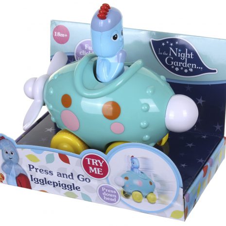 In The Night Garden Press and Go Vehicles