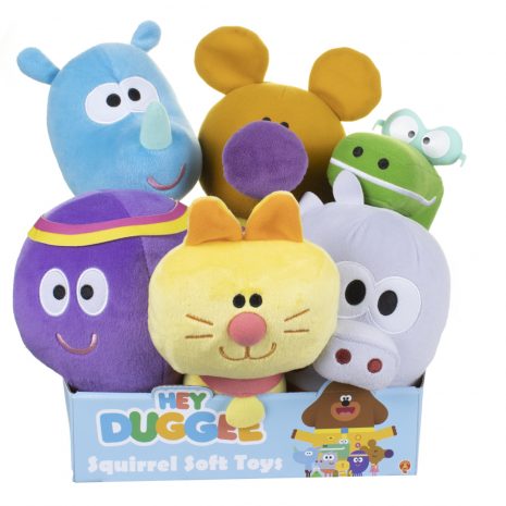 Official Hey DuggeeTalking RolySquirrel Soft Toy 