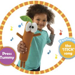 Singing Sticky Stick Soft Toy