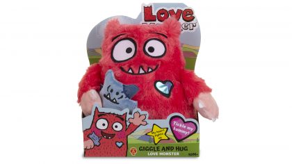 Love Monster Giggle and Hug Soft Toy