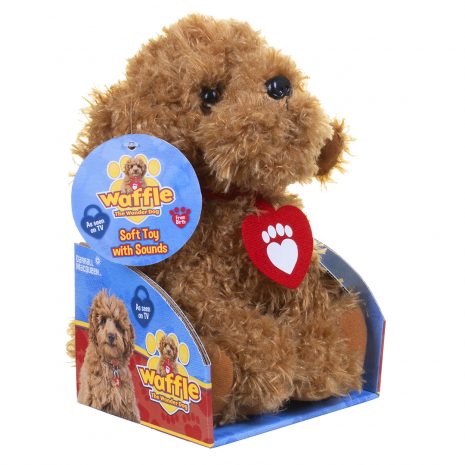 Waffle the Wonder Dog Soft Toy With Sounds