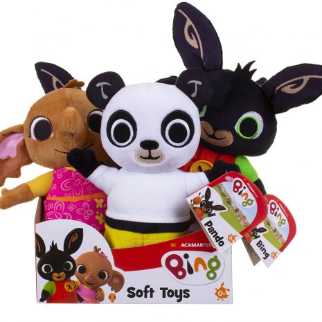 Bing Sula Pando Nicky and Coco Soft Toys