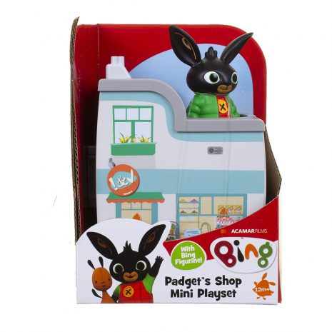 Bing Pando's House and Padget's Shop Mini Playsets & 6 Figures New Kids Xmas Toy 