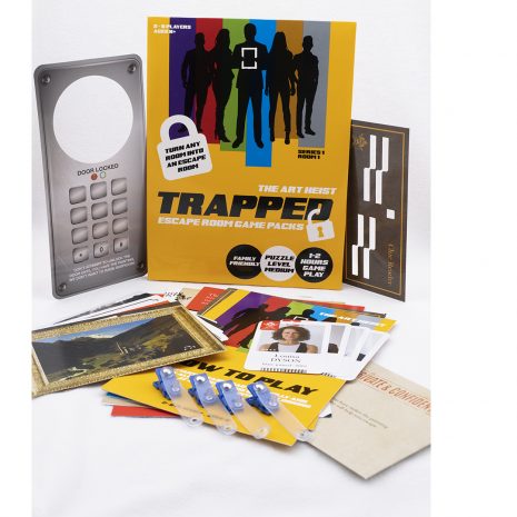 Trapped Escape Room Game Packs Art Heist