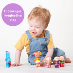 2. 2099 Igglepiggle and Friends Figurine Pack - model shot with call out