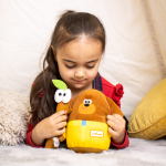 5. 2176 Duggee and Stick Soft Toy - model shot
