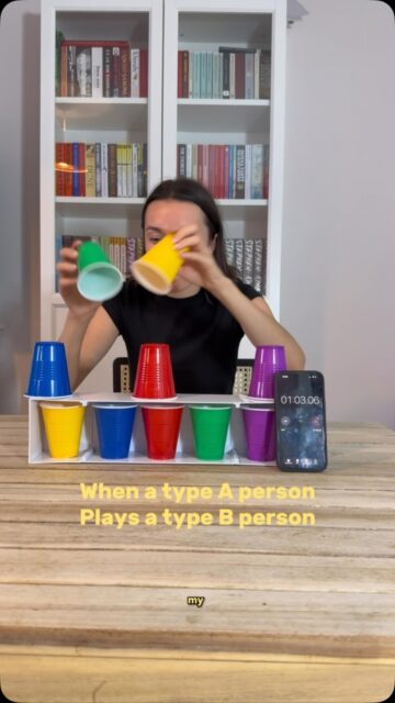 Everyone thinks they’ll beat the timer... until the cups come out 😅🥤 Who’s setting the fastest time?

#cupchallenge #familygames #challengegame #tiktokshopuk #gamesnight