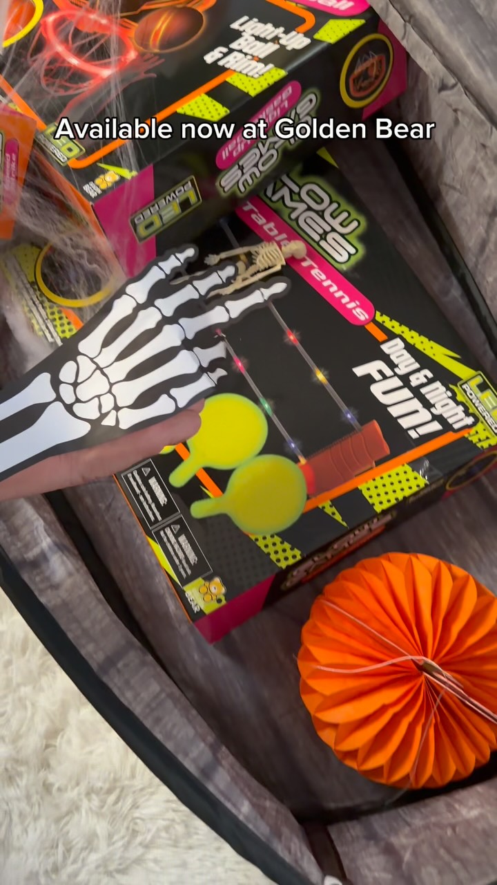 Halloween games night just got a glow up! 🎃✨
Turn down the lights and bring out Glow Games. Perfect for adding a little extra fun to your Halloween party or spooky family games night.
Who’s getting competitive in the dark? 👻
Shop Glow Games now!
#glowgames #halloweengames #halloweenpartyideas #familygamenight #tiktokshopuk