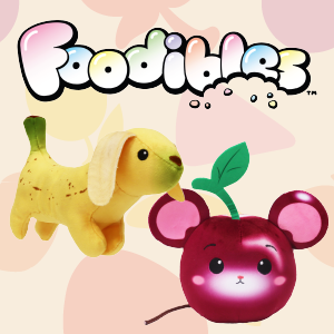 Foodibles Banana Dog & Cherry Mouse