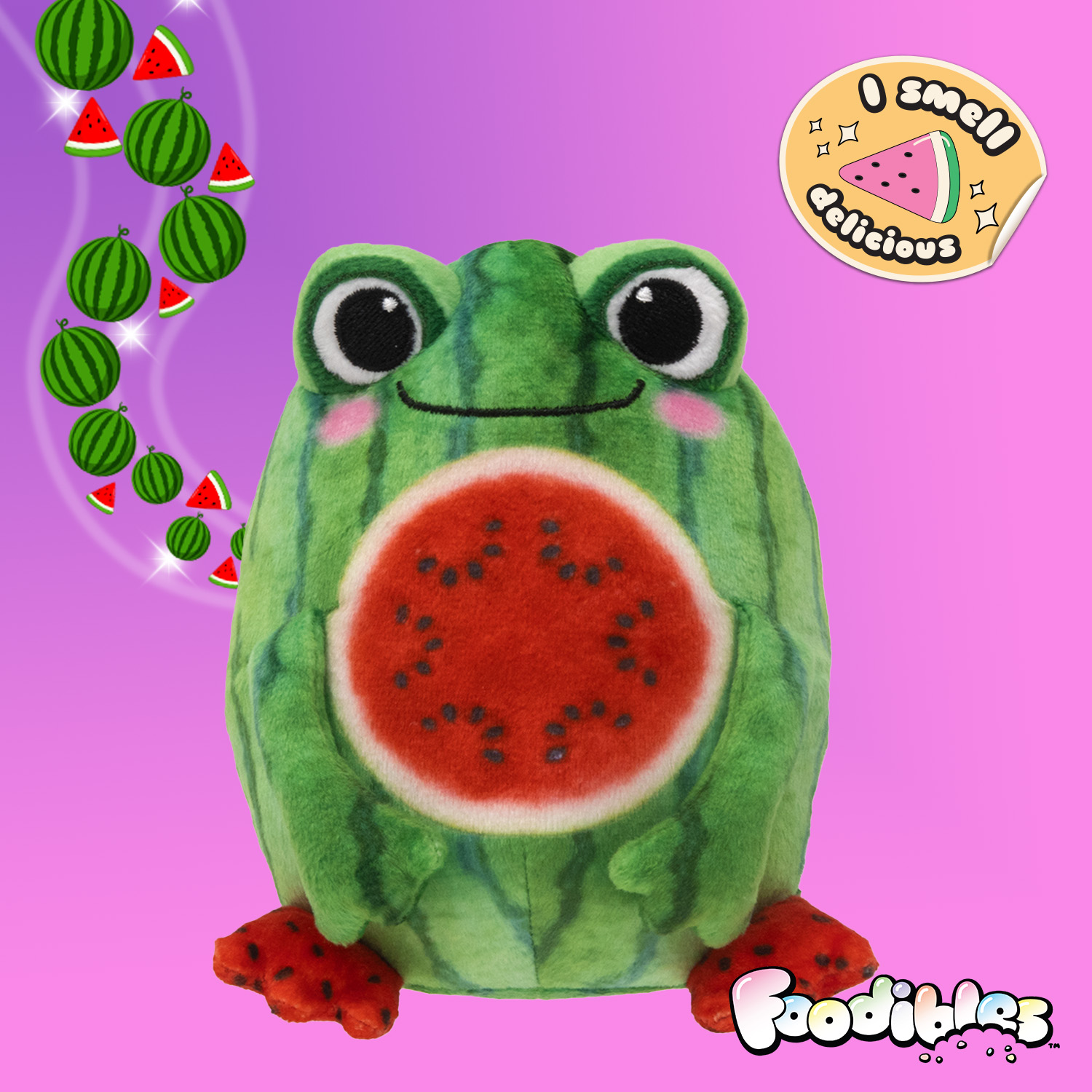 Special Friends Watermelon Kids 置物 Foodibles Strawberry Elephant & Watermelon Frog – Golden Bear Toys