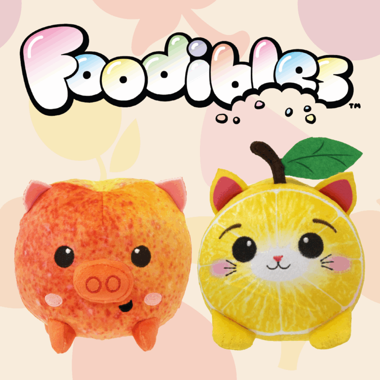 Foodibles Lemon Cat & Peach Pig