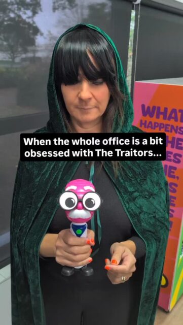 Anyone else a bit obsessed with The Traitors... Just us..?
#thetraitors #nobrainer #bearfacedgames