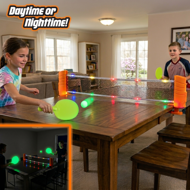 Glow Games Light-Up Table Tennis